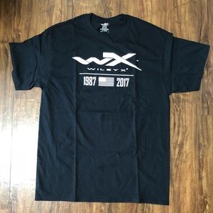 Wiley X 2017 Black T-Shirt, Large